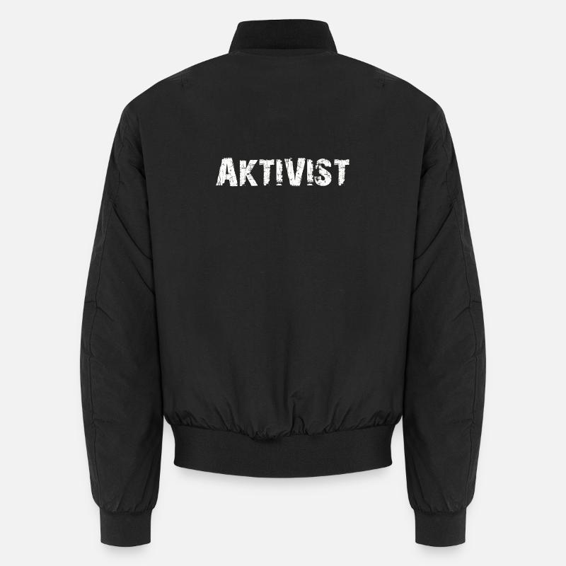 ACTIVISTE - Bomber unisexe - noir
