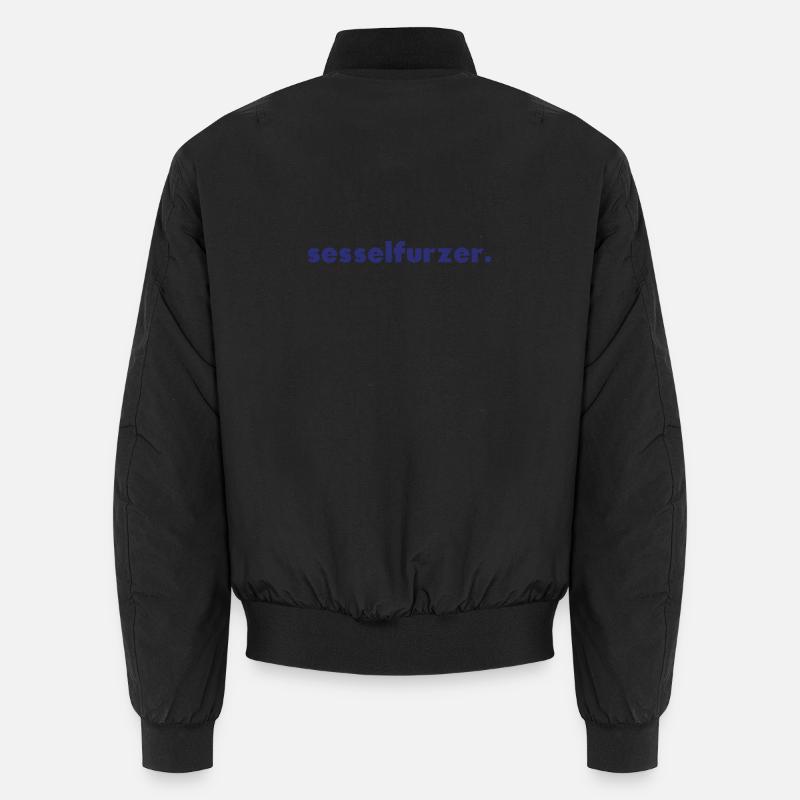 sesselfurzer. - Unisex Bomberjacke - Schwarz