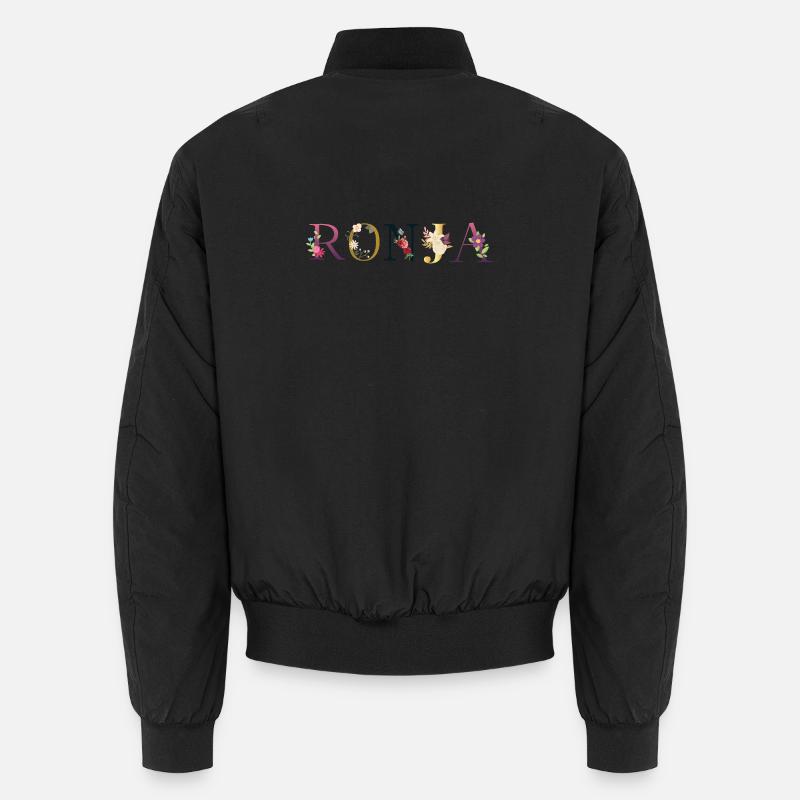 Ronja - Unisex Bomberjacke - Schwarz