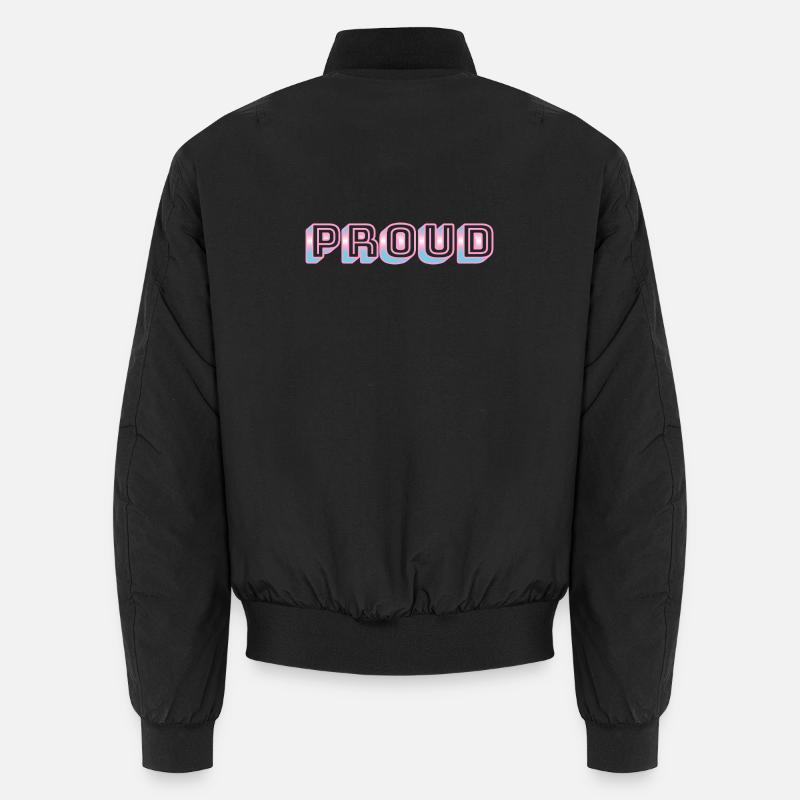 Trans Pride - transgender flag colours Unisex Bomber Jacket