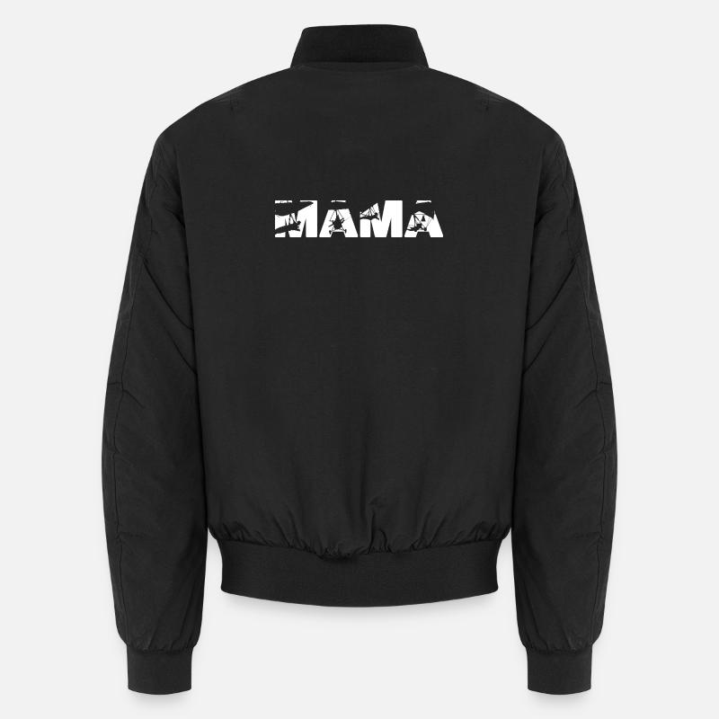 Mama Hang Glider Pilot Paragliding Unisex Bomber Jacket
