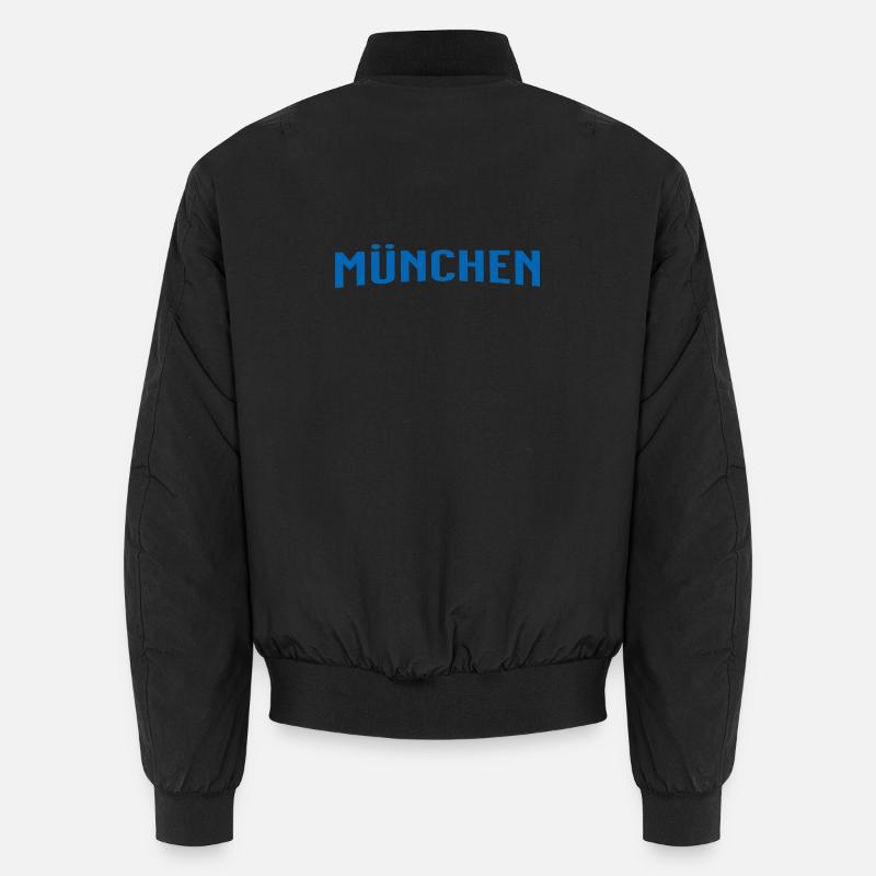 München - Unisex Bomberjacke - Schwarz