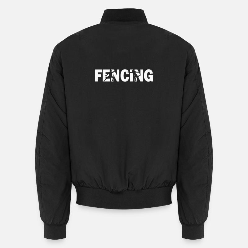 Fencing Fencers Unisex Bomber Jacket