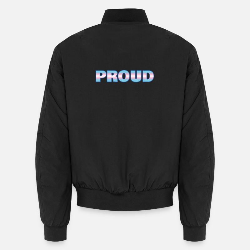 Fierté trans - Bomber unisexe - noir