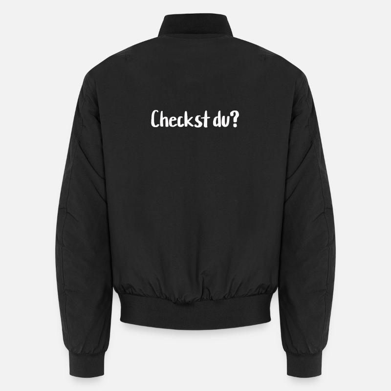 Do you check? Unisex Bomber Jacket