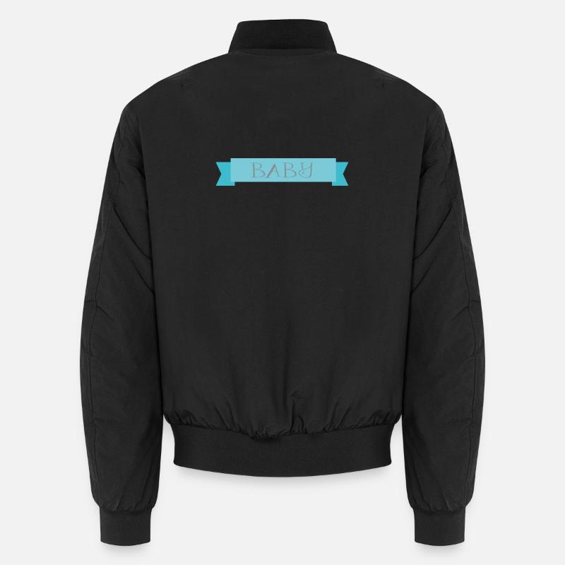 Baby - Unisex Bomber Jacket - black