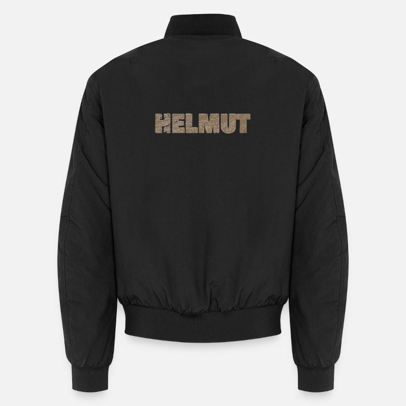 Gift for Helmut - Unisex Bomber Jacket - black