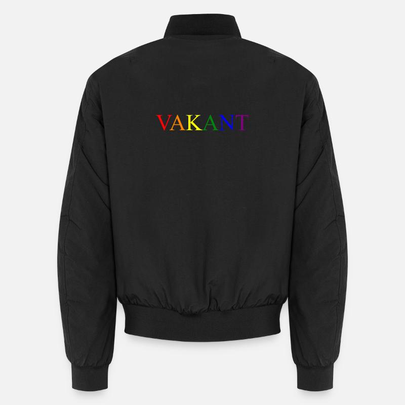 Vacant lettering 1 Unisex Bomber Jacket