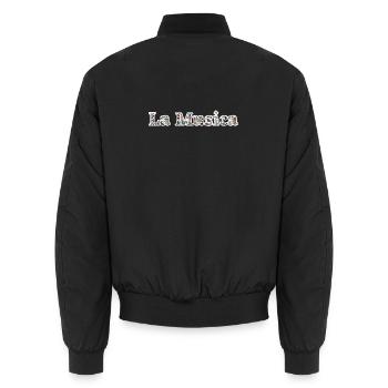 La Musica - Bomber unisexe - noir - Dos - AI Model Male 185 light (185cm)