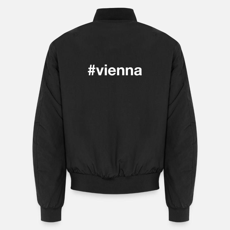 VIENNA Hashtag Wien Unisex Bomber Jacket
