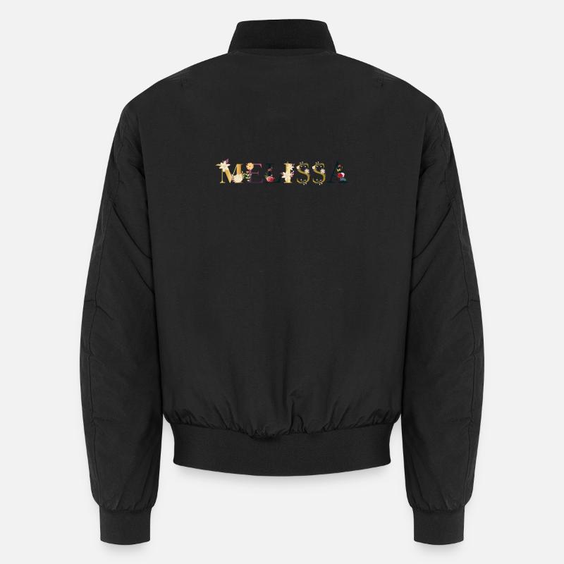 Melisse - Unisex Bomberjacke - Schwarz