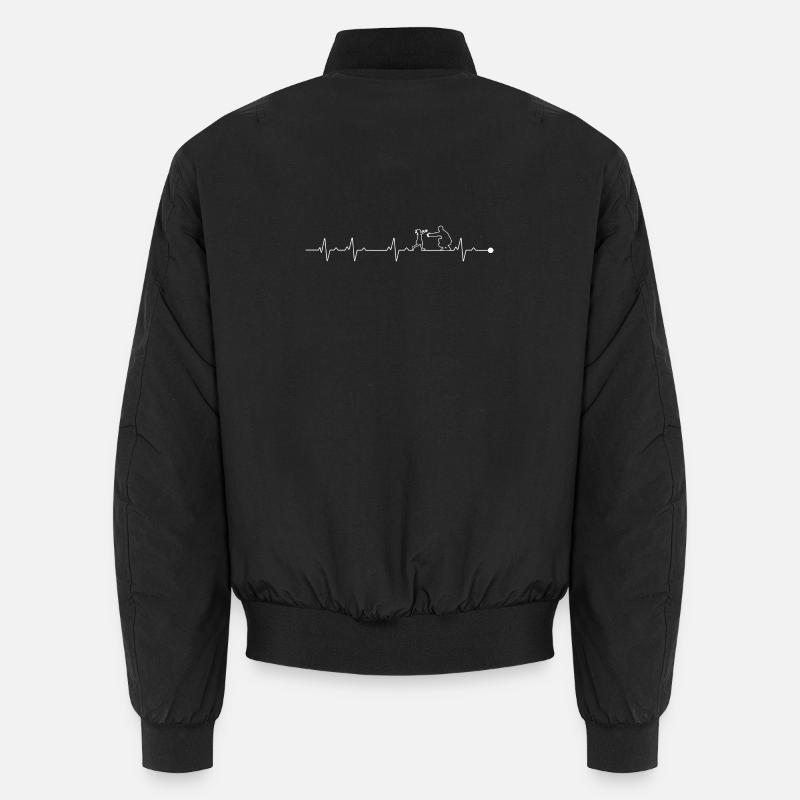 Duo d’aventure Heartbeat Bomber unisexe