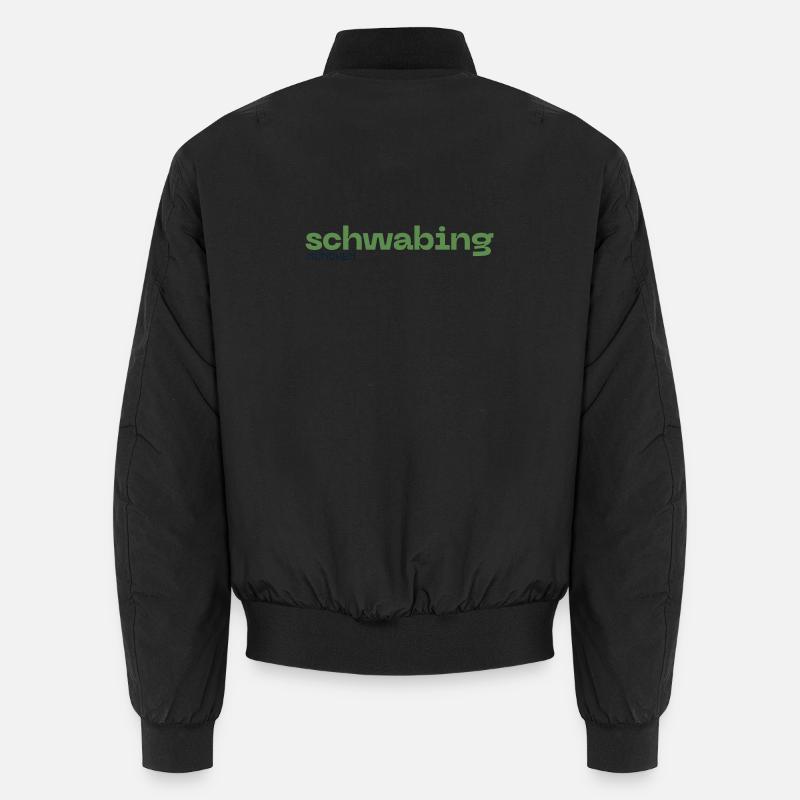 Schwabing München Stadtteil Unisex Bomberjacke