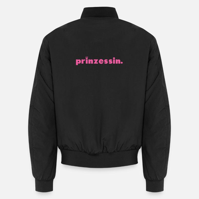 prinzessin. - Unisex Bomberjacke - Schwarz