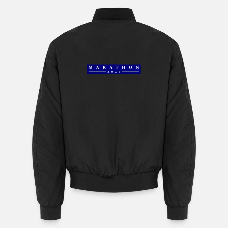 Marathon 2026 - Unisex Bomber Jacket - black