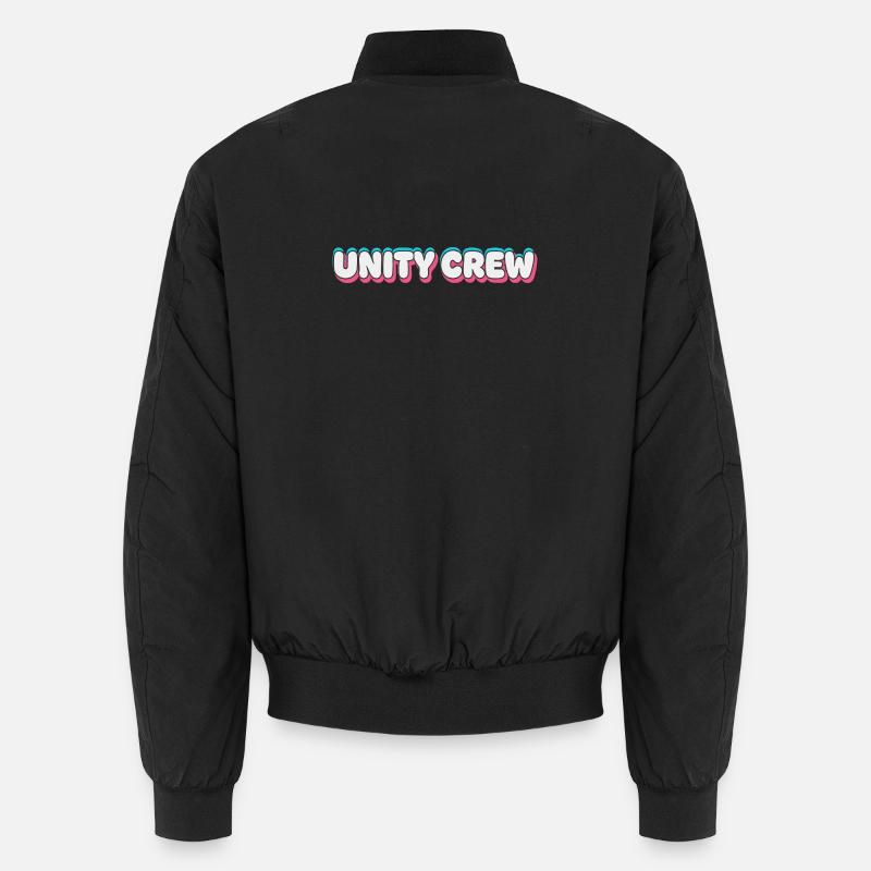 Unity Crew Graffiti-Farbblase Unisex Bomberjacke