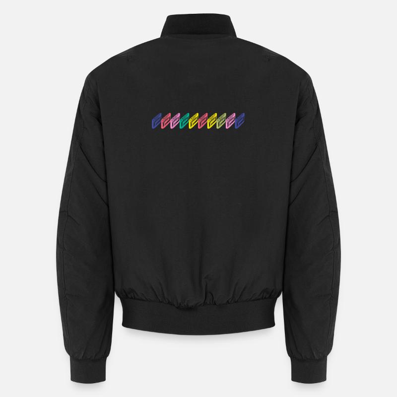 Kassette - Unisex Bomberjacke - Schwarz