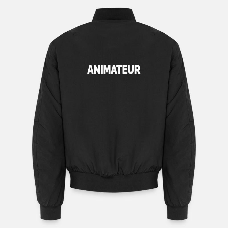 Animateur - Bomber unisexe - noir