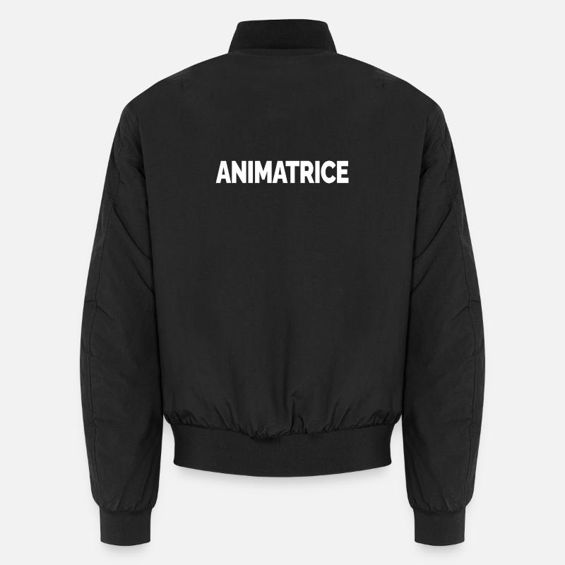 Moderator - Unisex Bomberjacke - Schwarz