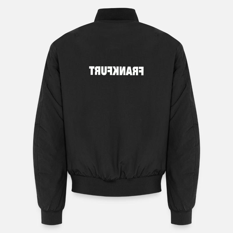 FRANKFURT - Unisex Bomberjacke - Schwarz