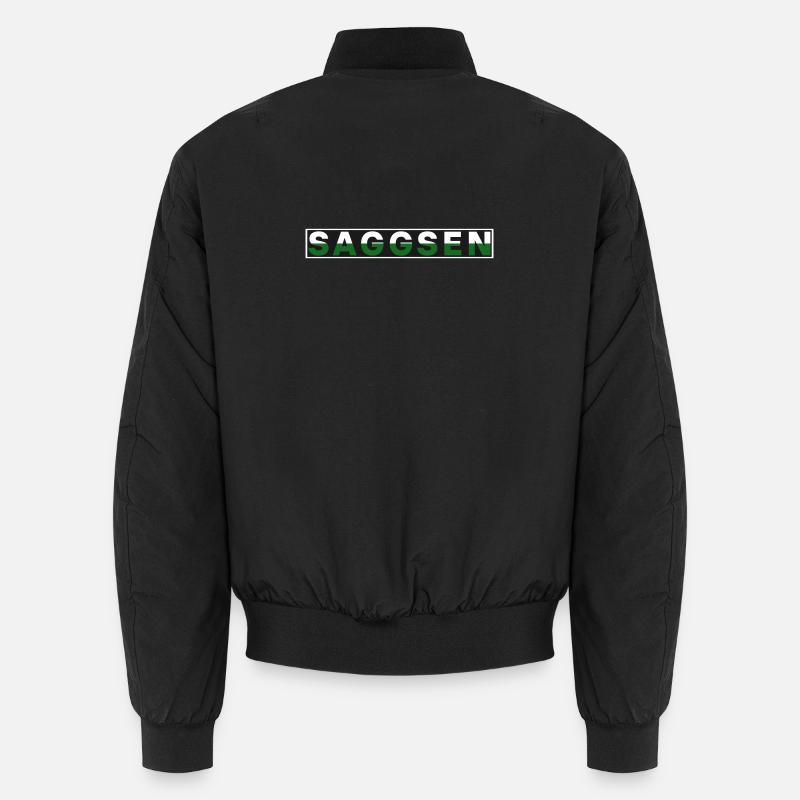 Saxony / Saggsen - Unisex Bomber Jacket - black