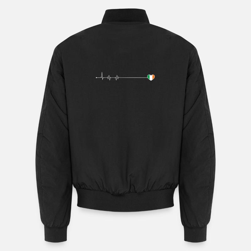 Drapeau Heartbeat ireland Bomber unisexe