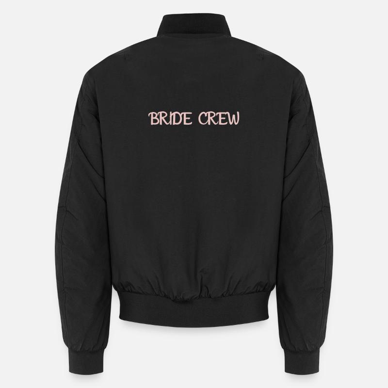 Bride Crew Wedding Party Bridal Crew Unisex Bomber Jacket