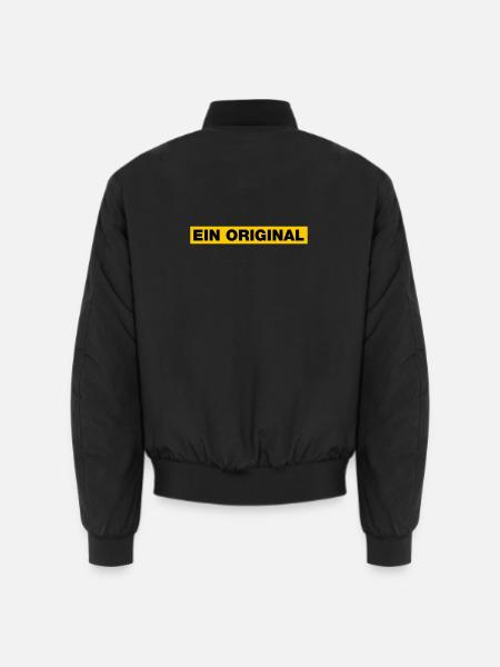 Ein Original - Unisex Bomberjacke - Schwarz