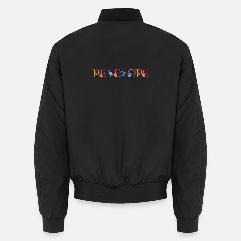 Penelope - Unisex Bomber Jacket - black
