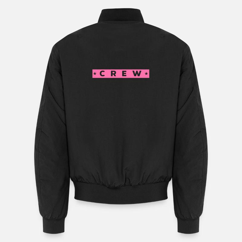 crew - Unisex Bomber Jacket - black