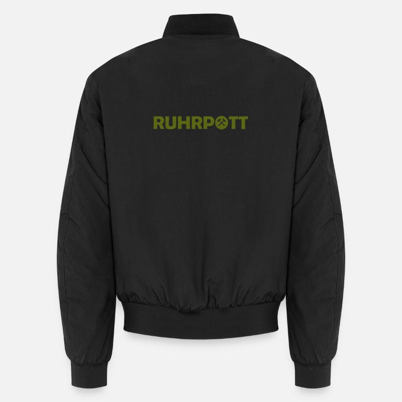 Ruhrpott - Dat hat wat mittn Herz zu tun - Zeche Unisex Bomberjacke