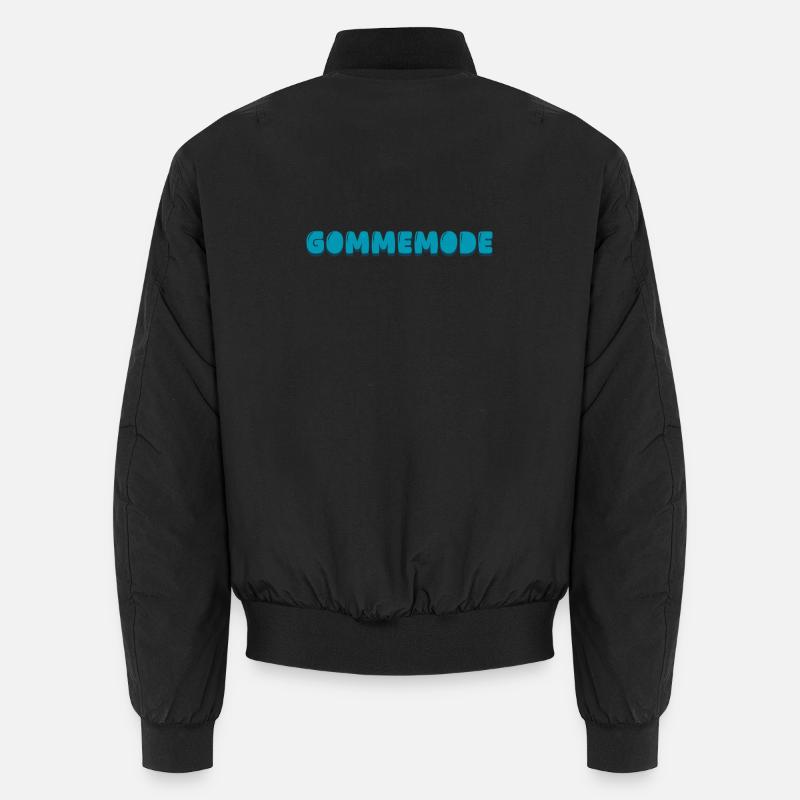 Gommemode - Bomber unisexe - noir