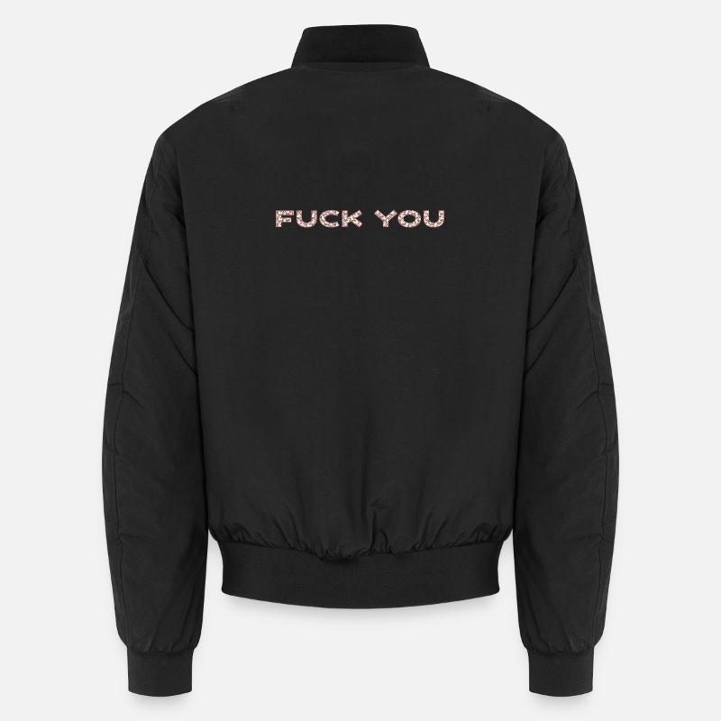 Fuck You - Freches Statement Unisex Bomberjacke