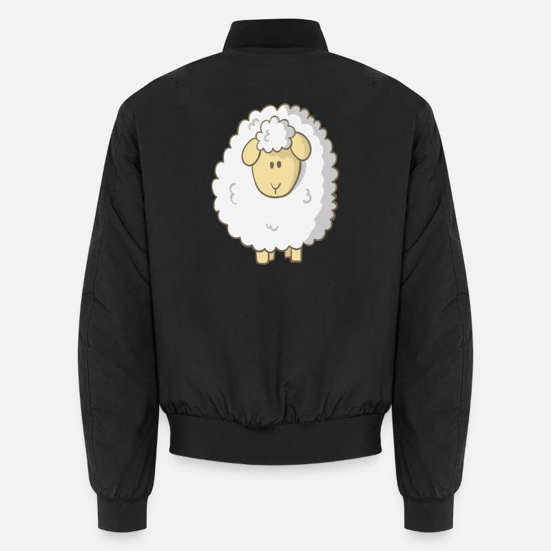Mouton Bomber unisexe