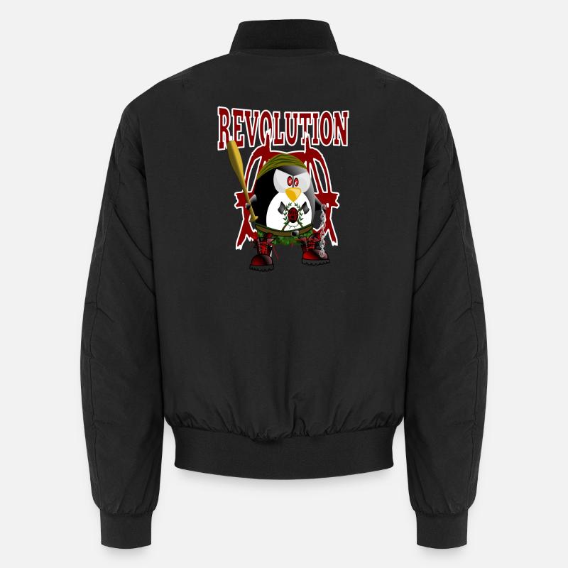 Pingouin, révolution Bomber unisexe