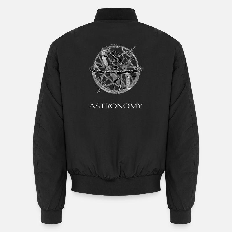 Astronomy - Unisex Bomber Jacket - black
