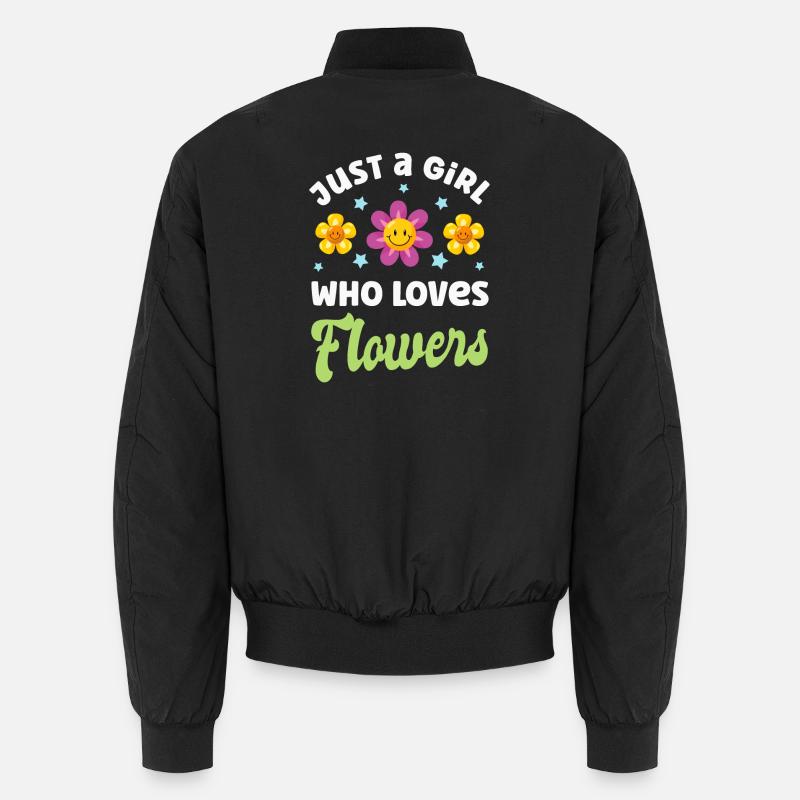 Fleurs Fleurs Bomber unisexe