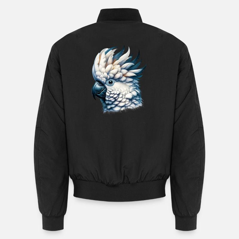 Cockatoo Parrot Unisex Bomber Jacket