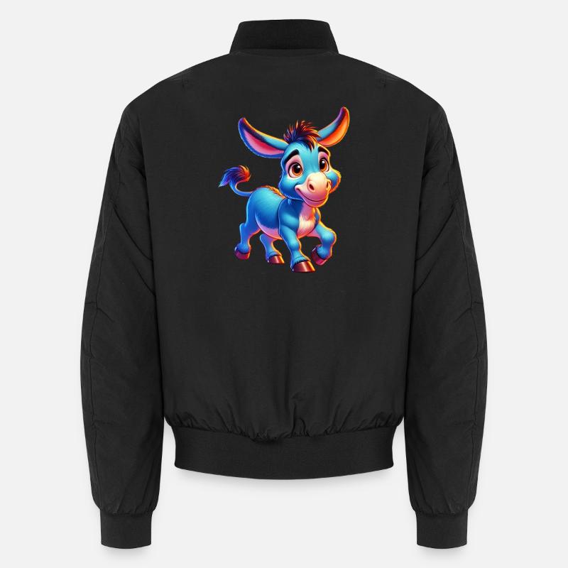 Esel-Maultier Unisex Bomberjacke