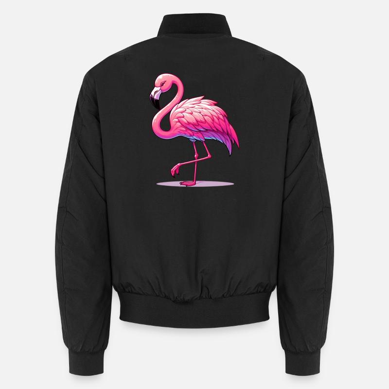 Flamingo Unisex Bomberjacke