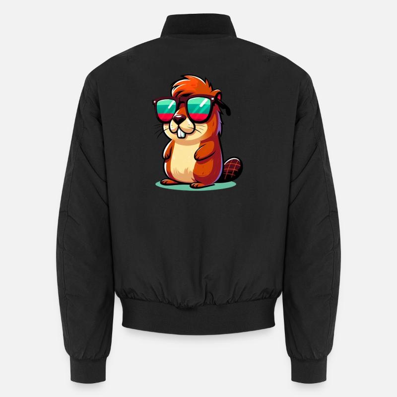 Bieber - Unisex Bomberjacke - Schwarz