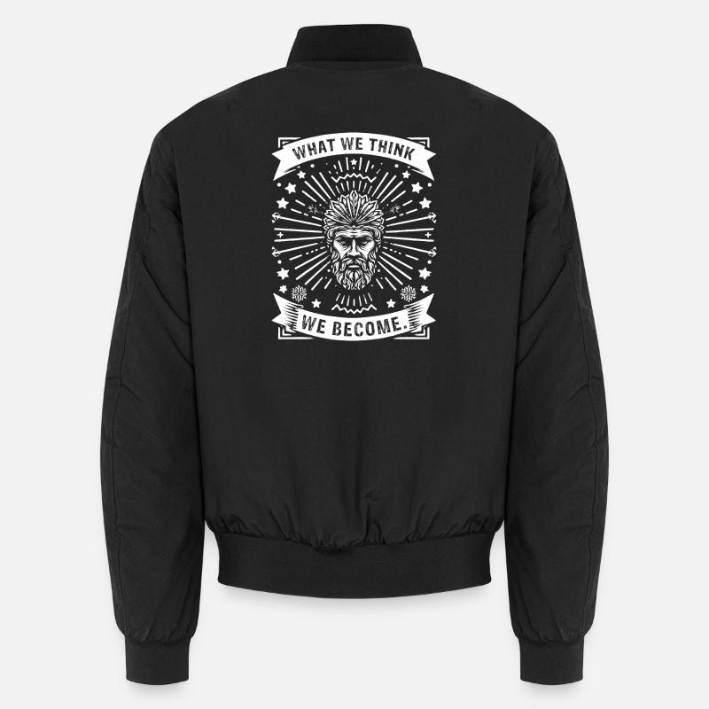 Ce que nous pensons devenir (Bouddha) Bomber unisexe