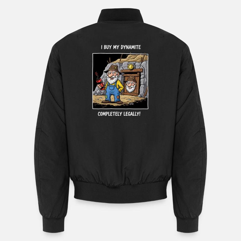 Dynamite Miner ! Bomber unisexe