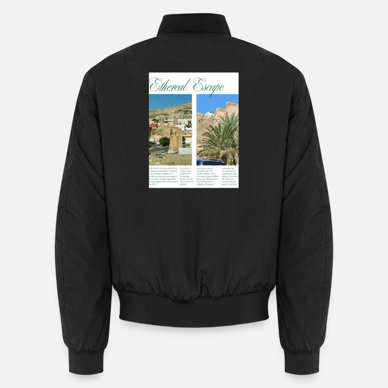 URBEX_PESCADERIA - Unisex Bomberjacke - Schwarz