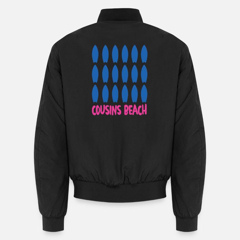 Cousins Beach – Surfboard Unisex Bomberjacke
