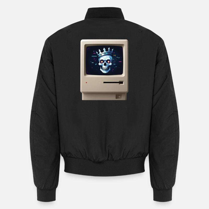 KING Mc PIRATE – Geek & Science-Fiction - Unisex Bomberjacke - Schwarz