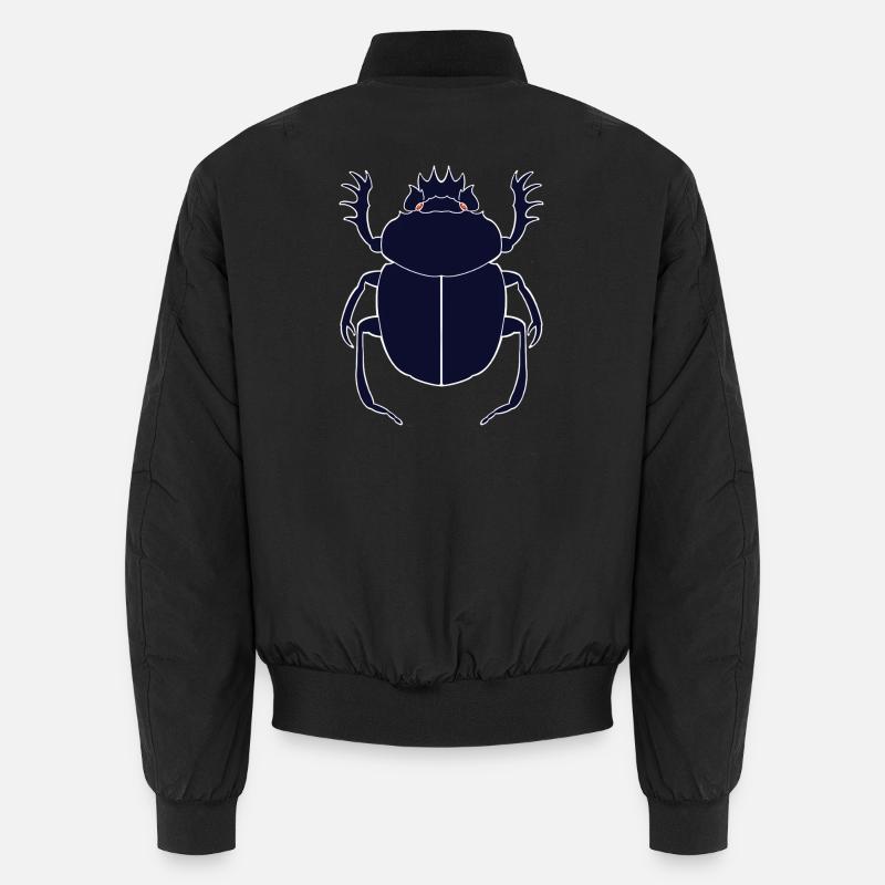 Skarabäus - Unisex Bomberjacke - Schwarz