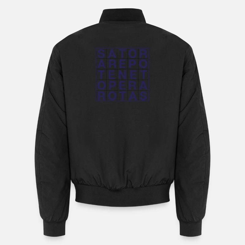 Sator-Rotas - Bomber unisexe - noir
