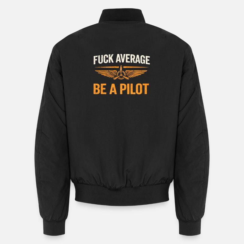 Stolzer Pilot – Fliegen mit Leidenschaft Unisex Bomberjacke