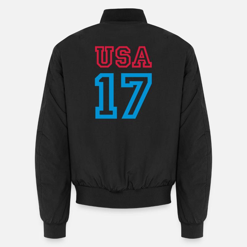 États-Unis 2017 - Bomber unisexe - noir